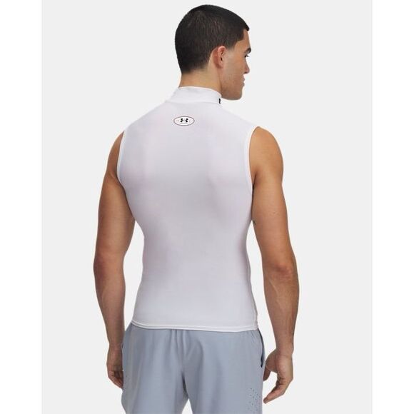 Under Armour NWT Heat Gear OG Compression Mock White - Picture 5 of 9